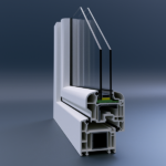 Fenstersysteme Softline 70 P-Swing